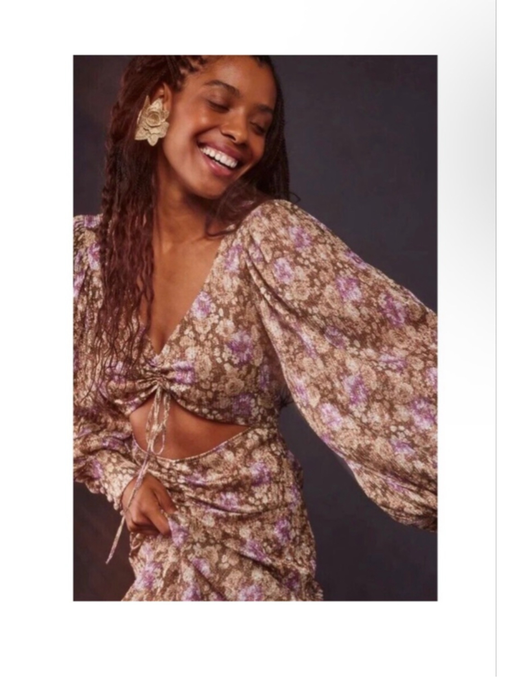 For Love And Lemons Glittering Multicolor Dress - Picture 3 of 11